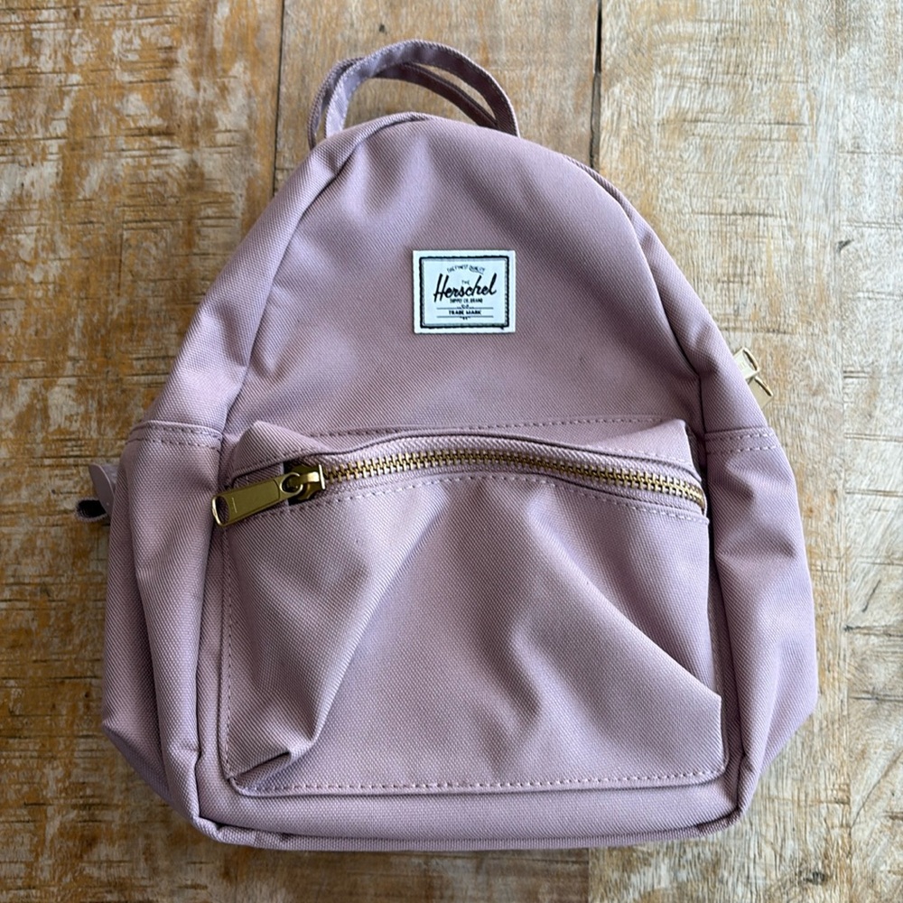 NWOT Herschel Supply Mini Nova Ash Rose Backpack - Picture 6 of 10